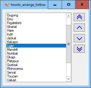 [Let the user arrange ListBox items in C#]