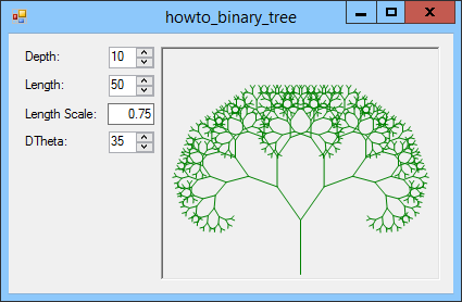 [Recursively draw a binary tree in C#]