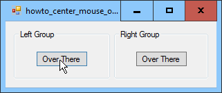 [Center the cursor over a particular control in C#]