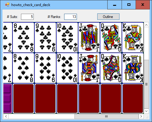 [Verify sizes of playing cards in C#]
