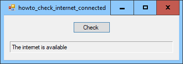 [See if the internet is available in C#]