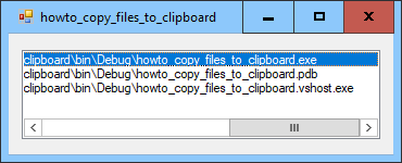 [Copy files to the clipboard in C#]
