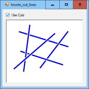 [Draw lines with gaps to show they are passing under other lines in C#]