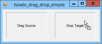 [Drag and drop text in C#]