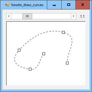 [Let the user draw a smooth curve in C#]