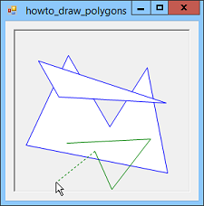 draw polygons