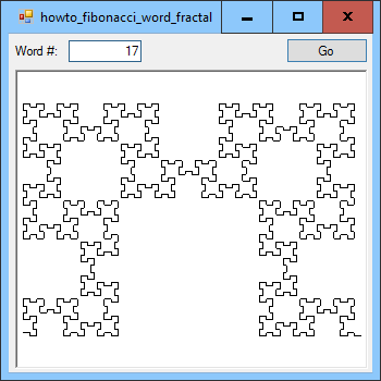 [Draw a Fibonacci word fractal in C#]