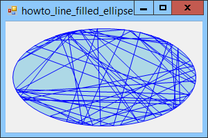 [Fill an ellipse with random lines in C#]
