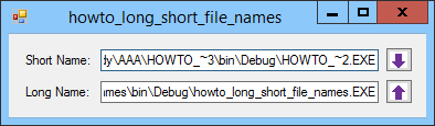 [Convert between long and short file names in C#]