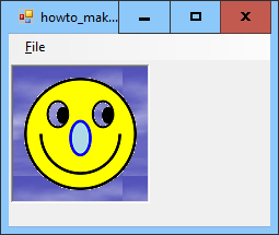 [Make a tool that creates PNG files with transparent backgrounds in C#]