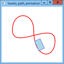 [Animate a rectangle moving along a path in WPF and C#]