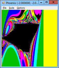 [Draw a Phoenix set fractal in C#]