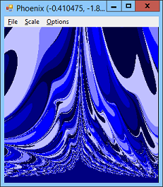 [Draw a Phoenix set fractal in C#]