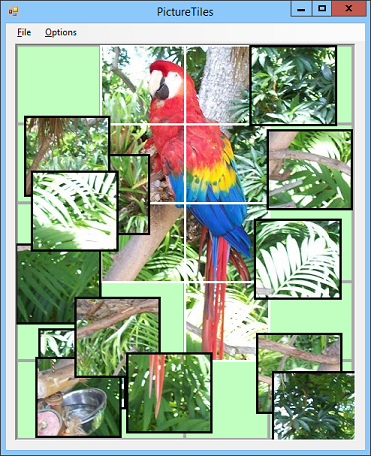 [Make a jigsaw puzzle in C#]