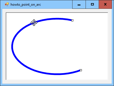 [See whether a point is above an arc in C#]