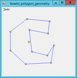 Polygon centroid