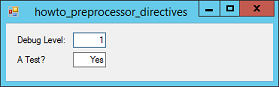 preprocessor directives