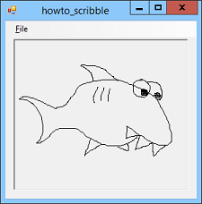 [Let the user scribble on a PictureBox in C#]
