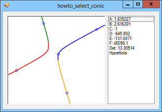 Select a conic section