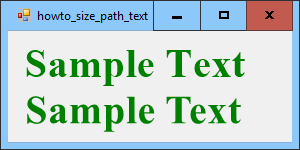 [Get font size in pixels in C#]