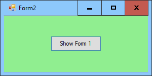 [Make two forms open each other in C#]
