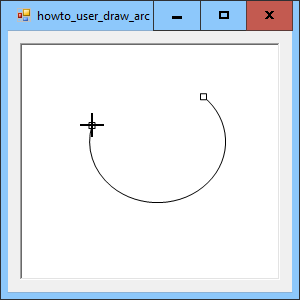 [Let the user draw, move, and modify an arc in C#]