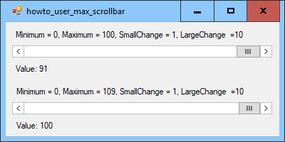 [Let the user select the ScrollBar maximum in C#]
