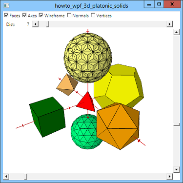 [Easily draw platonic solids in WPF and C#]