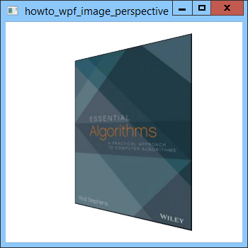 [Display a perspective image in C#]