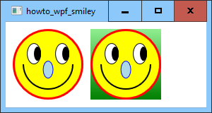 [Draw a smiley face with WPF in C#]