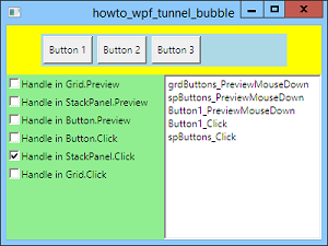 [Understand event bubbling and tunneling in WPF and C#]