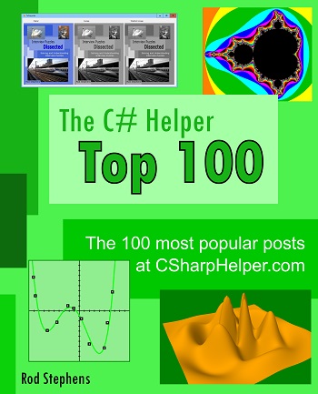 [New Book: The C# Helper Top 100]