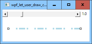 [Let the user draw a smooth curve with WPF and C#]